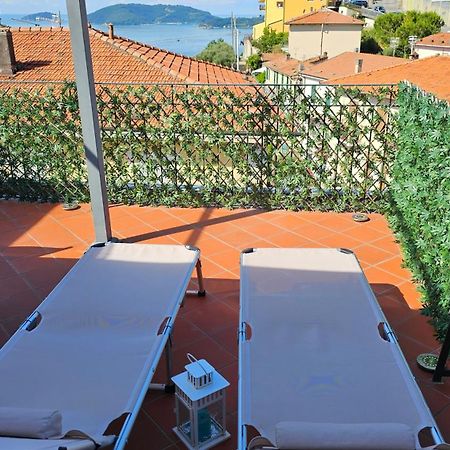 Апартаменты La Terrazza Sul Golfo Dei Poeti Con Vista Mare Pitelli Экстерьер фото