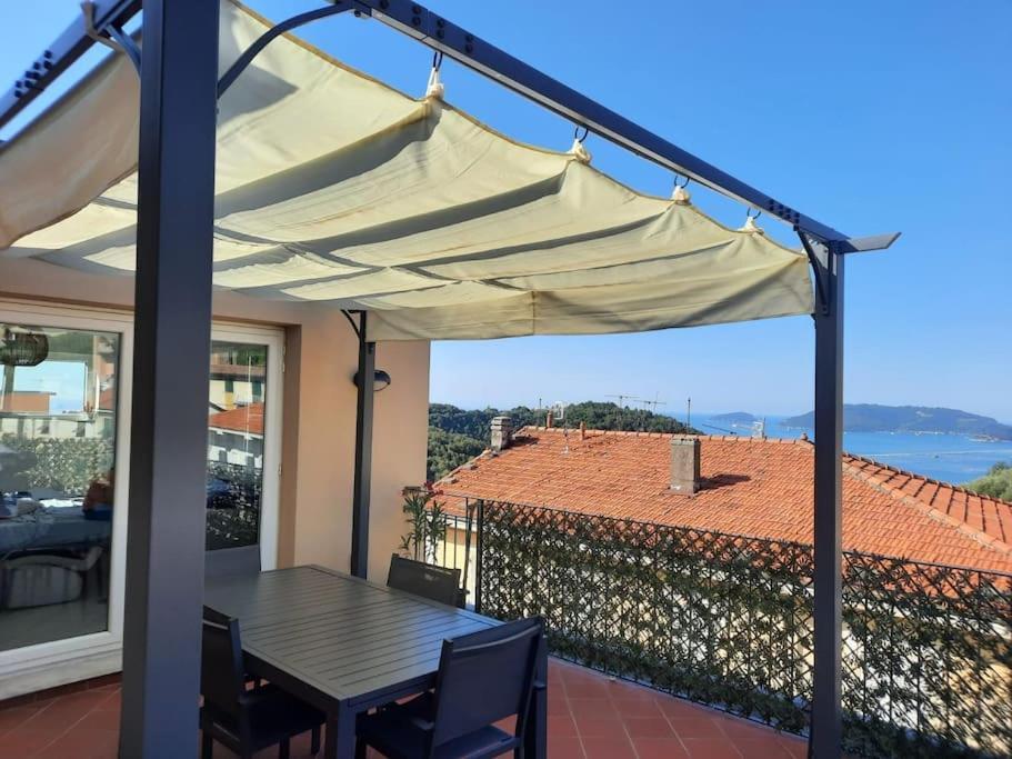 Апартаменты La Terrazza Sul Golfo Dei Poeti Con Vista Mare Pitelli Экстерьер фото