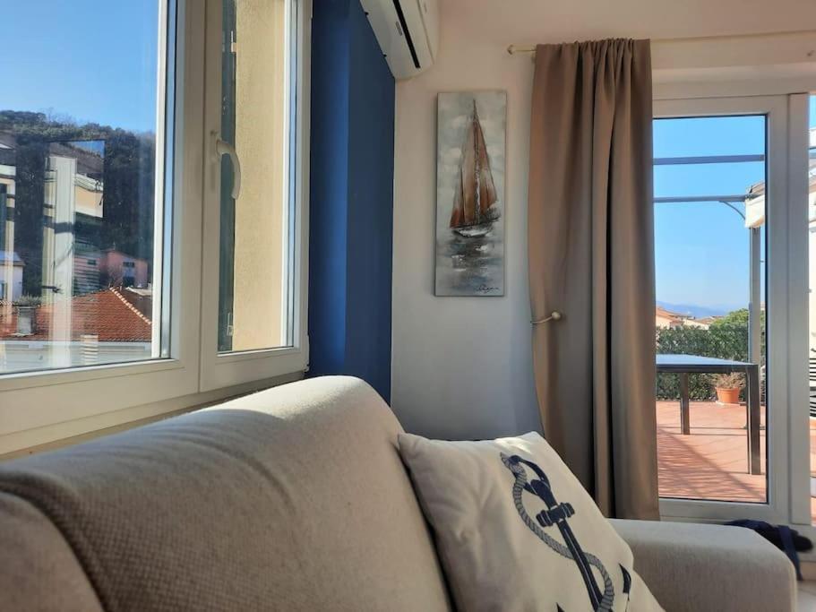 Апартаменты La Terrazza Sul Golfo Dei Poeti Con Vista Mare Pitelli Экстерьер фото