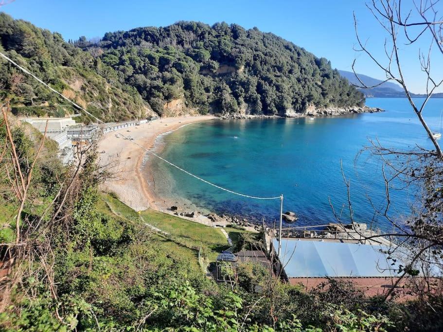 Апартаменты La Terrazza Sul Golfo Dei Poeti Con Vista Mare Pitelli Экстерьер фото