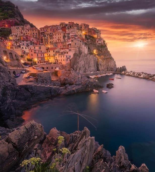 Апартаменты La Terrazza Sul Golfo Dei Poeti Con Vista Mare Pitelli Экстерьер фото