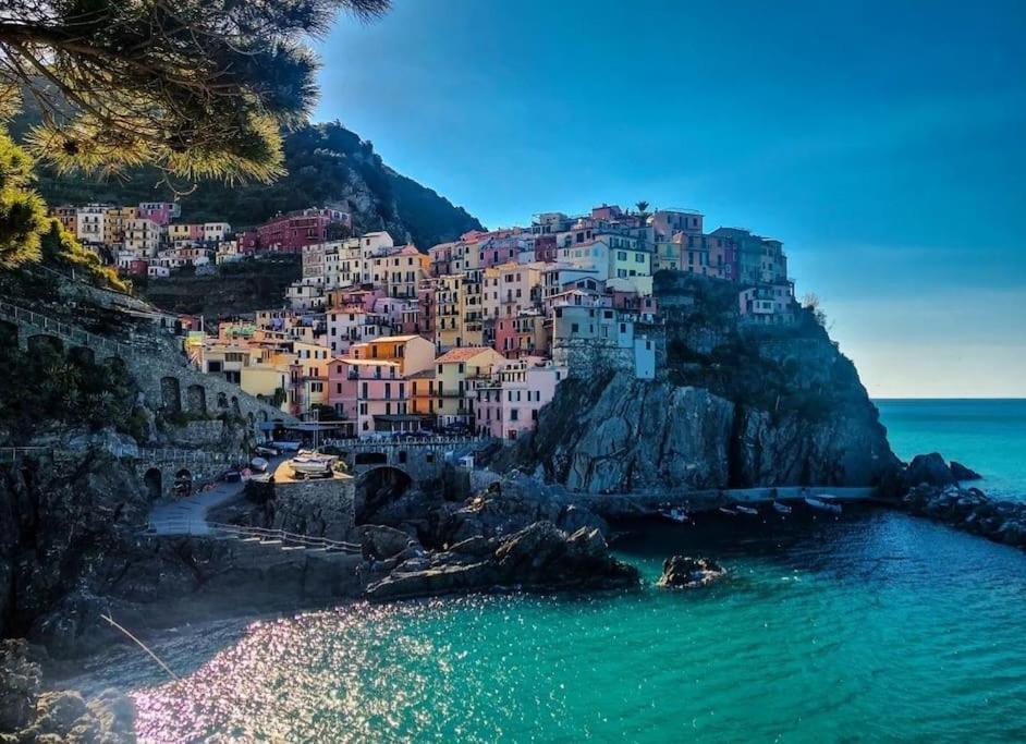 Апартаменты La Terrazza Sul Golfo Dei Poeti Con Vista Mare Pitelli Экстерьер фото